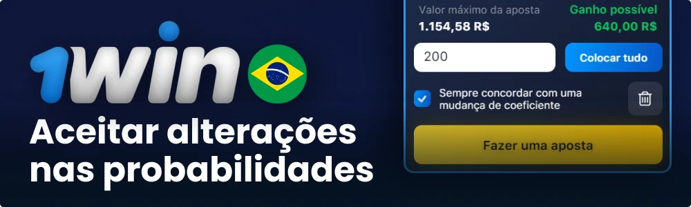 Aceitar as alterações dos coeficientes 1win