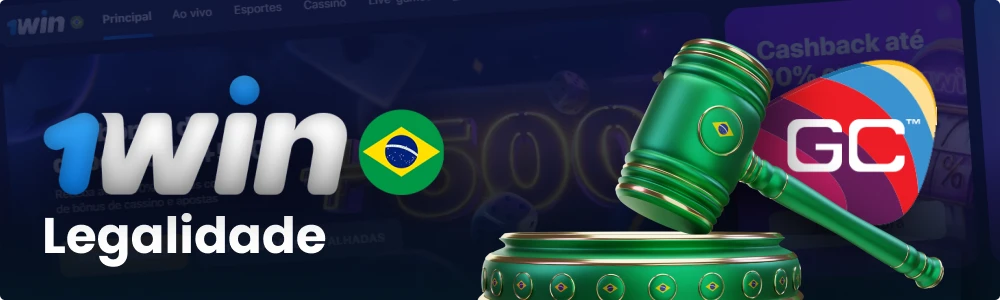 Legalidade dos cassinos 1win no Brasil